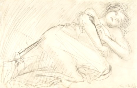 Sleeping woman. The Abandoned (1898–1907) by Auguste Rodin. Original from The MET museum. Digitally enhanced by rawpixel.. Free illustration for personal and commercial use.