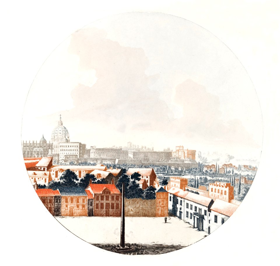 View of Rome (1688-1698) by Johan Teyler (1648 -1709).