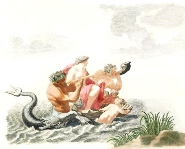 Galatea by Johan Teyler (1648-1709).. Free illustration for personal and commercial use.