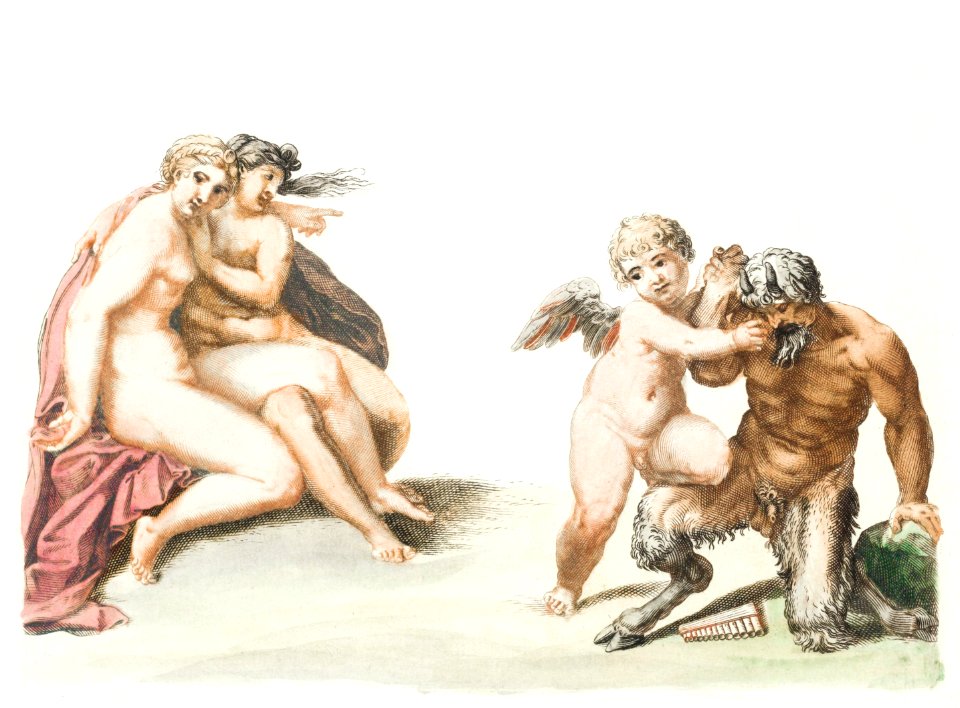 Angels by Johan Teyler (1648-1709).