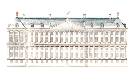 The City Hall in Amsterdam by Johan Teyler (1648 -1709).