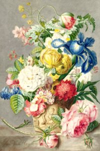 Bouquet (1778) by Cornelis Ploos van Amstel.. Free illustration for personal and commercial use.