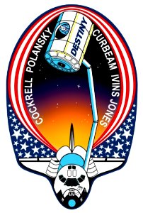 STS-98. Free illustration for personal and commercial use.