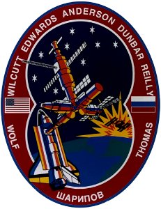 STS-89. Free illustration for personal and commercial use.