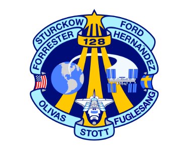 STS-128. Free illustration for personal and commercial use.