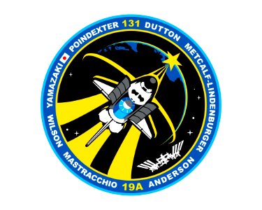 STS-131. Free illustration for personal and commercial use.