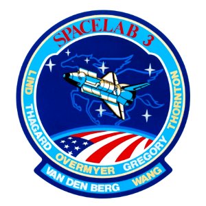 STS-51B. Free illustration for personal and commercial use.