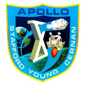 Apollo 10. Free illustration for personal and commercial use.