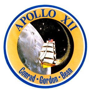 Apollo 12. Free illustration for personal and commercial use.