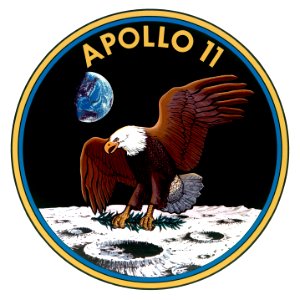 Apollo 11. Free illustration for personal and commercial use.