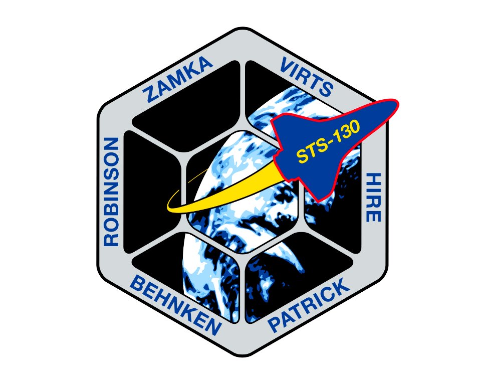 STS-130. Free illustration for personal and commercial use.