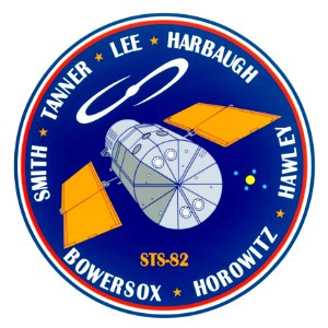 STS-82. Free illustration for personal and commercial use.