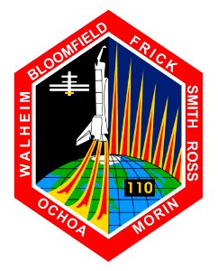 STS-110. Free illustration for personal and commercial use.