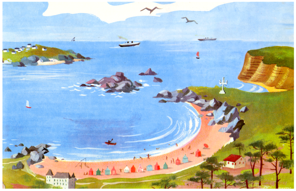 la plage