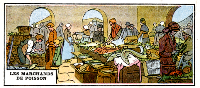 les marchands de poisson