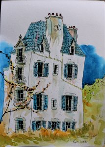 La maison du chaos à Pont-Aven