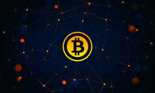 Bitcoin Wallpaper (5000x3000). Free illustration for personal and commercial use.