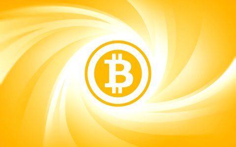 Bitcoin Wallpaper (2560x1600). Free illustration for personal and commercial use.