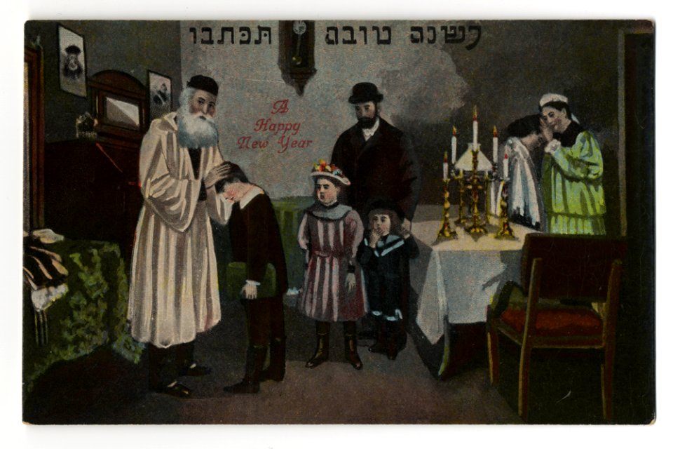 Postcard [73-43-101]: A Happy New Year