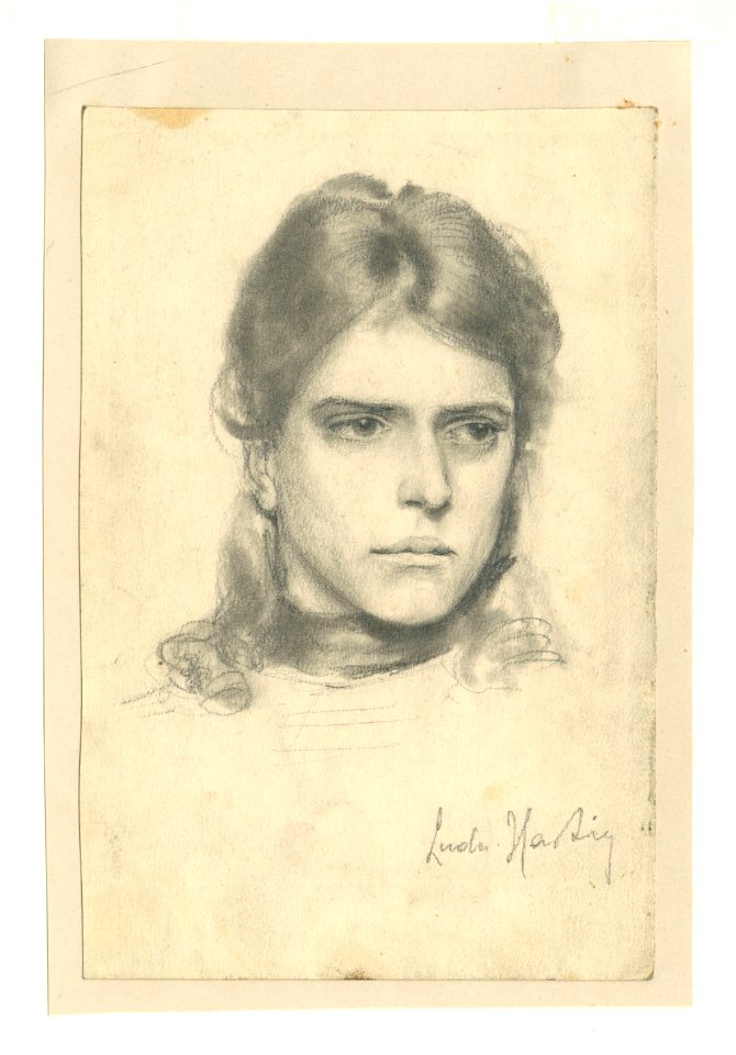 [87.2.29] Karl Ludwig Hartig, Portrait of a Young Woman (n.d.)