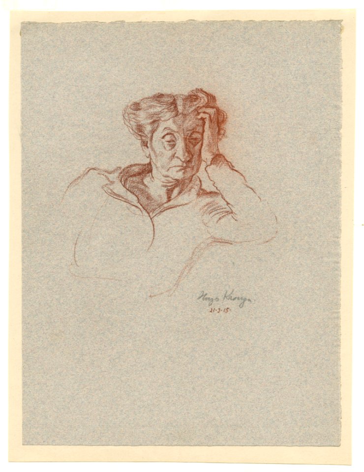 [87.2.6] Hugo Krayn, Portrait of the Artist's Mother