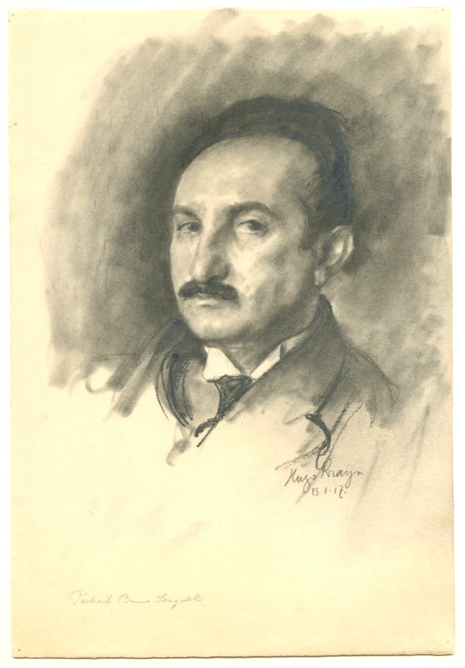 [87.2.11] Hugo Krayn, Portrait of Benno Seegall (Germany, 1917)