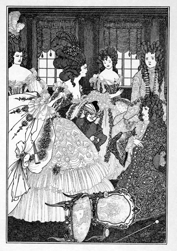 BEARDSLEY, Aubrey. A Book of Fifty Drawings by Aubrey Beardsley-3, 1897.