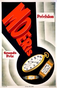 RENO.  Montres Moeris, Précision, 1931.
