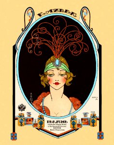 ARTZYBASHEFF, Boris. Kazbek Beauty Products, 1923
