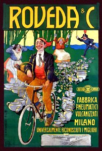 BALLERIO, Osvaldo. Roveda & C., Fabbrica Pneumatici Vulcanizzati, Milano.