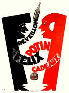 COULON, Eric de.  Réveillon Félix Potin cadeaux, c. 1930.