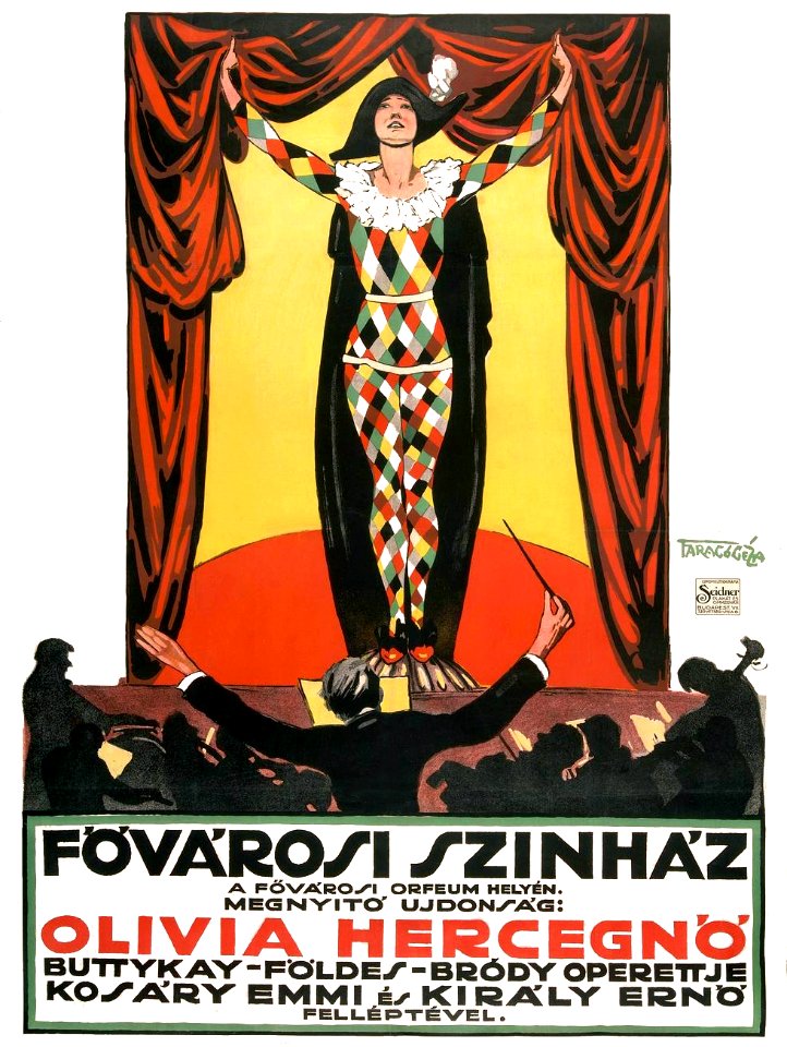 FARAGÓ, Géza (1877-1928). Olívia Hercegnő, 1922