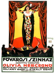 FARAGÓ, Géza (1877-1928). Olívia Hercegnő, 1922