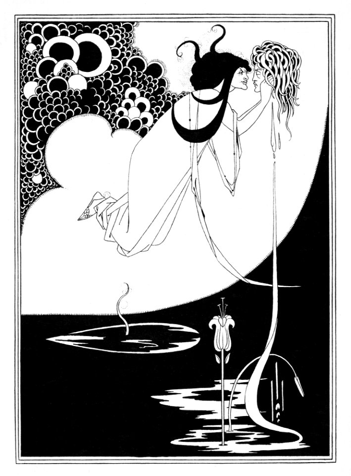 BEARDSLEY, Aubrey. A portfolio of Aubrey Beardsley's drawings illustrating Salomé by Oscar Wilde-13, 1907.