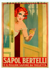 GOBBI, Dario.  Sapol Bertelli è il miglior sapone da toeletta, 1930.