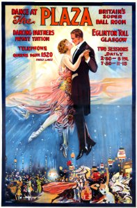 KINSELLA, Edward Patrick.  Dance at the Plaza, Britain's Super Ball Room, Glasgow, c. 1920.