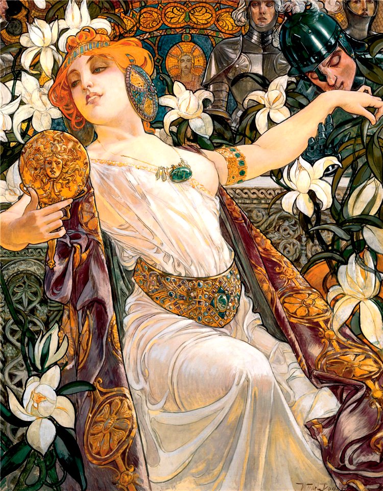 DODGE, William de Leftwich. 🇺🇸 Guinevere, 1910.