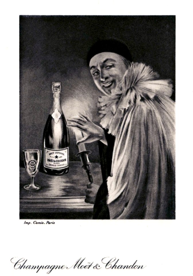 Champagne Moët et Chandon.