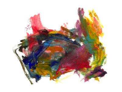 2008 / 2013 - 'A Colored Proposal', a later digital repainting for art print - in high resolution and free download - colorful abstract art of artist Fons Heijnsbroek