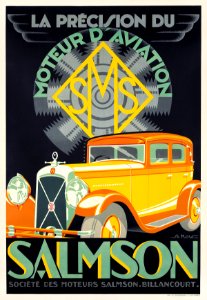 KOW, Alexis.  Salmson, La Précision du Moteur d'Aviation, c. 1929.