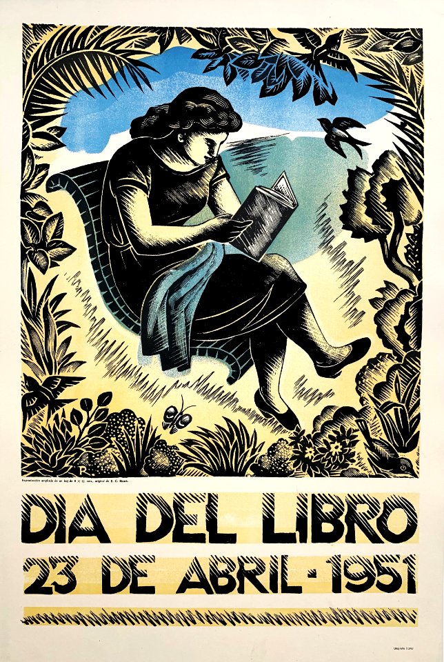 RICART i NIN, Enric Cristòfor. 🇪🇸 Día del libro, 1951.