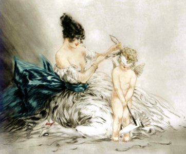 ICART, Louis.  [Blindfold].
