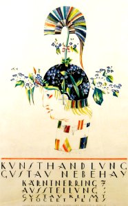 PECHE, Dagobert. 🇦🇹 Kunsthandlung Gustav Nebehay Ausstellung Gustav Klimt, 1920.