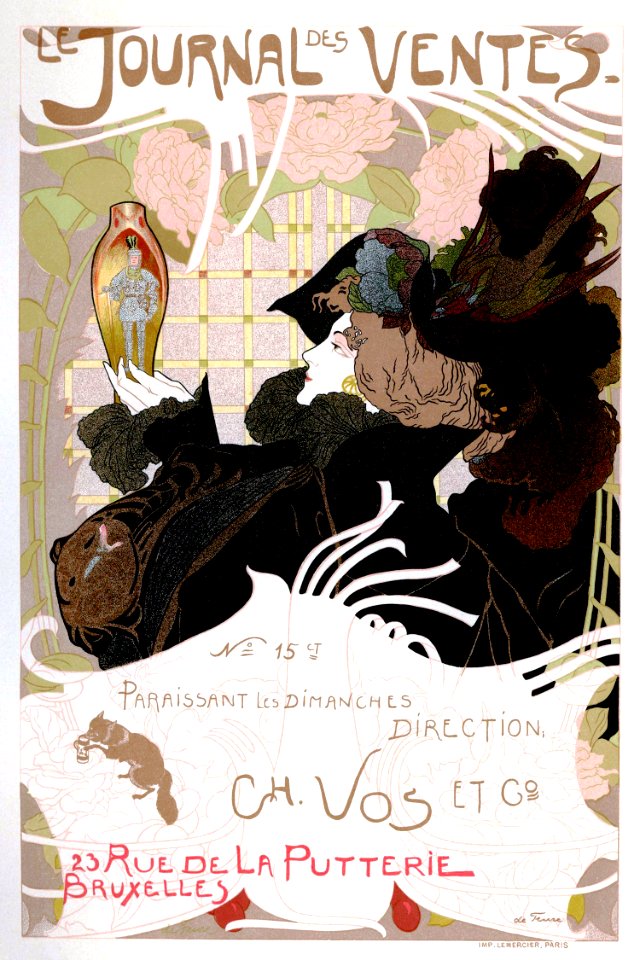 de FEURE, Georges.  Journal des Ventes, Bruxelles.
