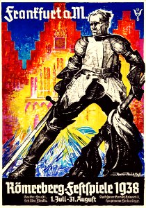 AXSTER-HEUDTLASS Werner von (1898-1949)-Römerberg-Festspiele-1938