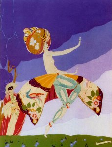 BRUNELLESCHI, Umberto (1879-1949). 🇮🇹  Danseuse Orientale.