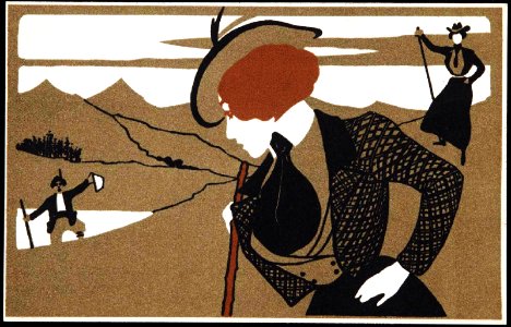 LASKOFF, Franz.  [postcard], c. 1902.