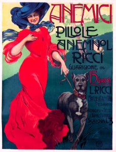 Anemici Pillole Anemnol Ricci, 1909.