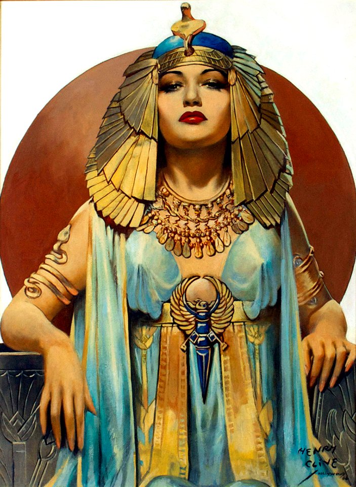 CLIVE, Henry (18811960). 🇺🇸 [Cleopatra], 1946. Free Stock