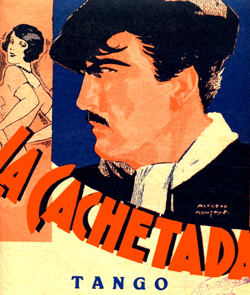 La Cachetada, Tango, sheet music.